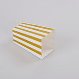 Gold/Silver paper Party Popcorn Boxes 12pcs - Pawp