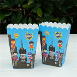 Kids Party Cartoon Popcorn Boxes 24pcs - Pawp