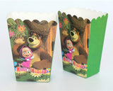 Kids Party Cartoon Popcorn Boxes 24pcs - Pawp